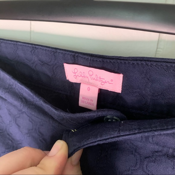 Lilly Pulitzer Kelly Ankle Length Skinny Pant 0 - Picture 7 of 16